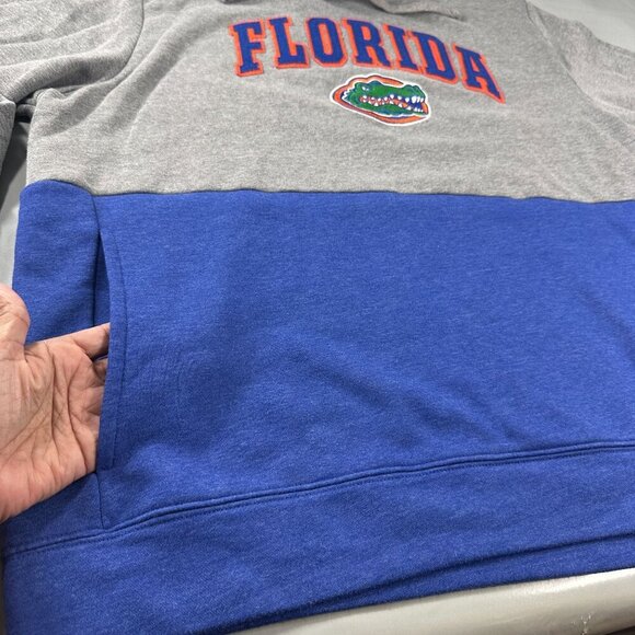 Florida Gator Fanatics Hoodie Mens Embroidered Football Pullover Long Sleeve - Picture 6 of 16